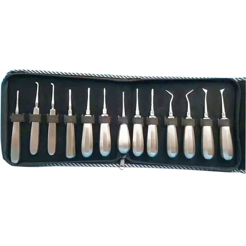 

Instruments Support Set 13-Piece Stainless Steel Minimally Invasive Tooth Extraction laboratory Tools