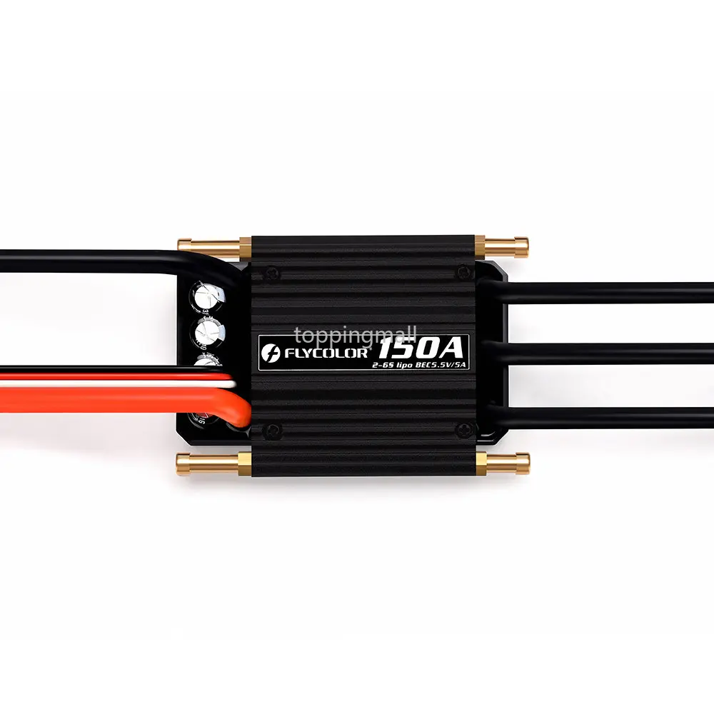 FlyColor FlyMonster 50A 70A 90A 120A 150A Dual-ways Watercooling Brushless Electronic Speed Controller ESC per RC Boat Model DIY