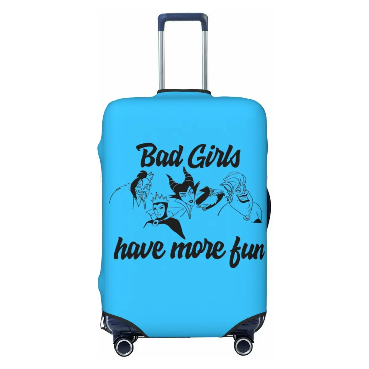 

Custom Villains Women Cartoon Anime Bad Luggage Cover Funny Suitcase Protector Covers Suit For 18-32 inch