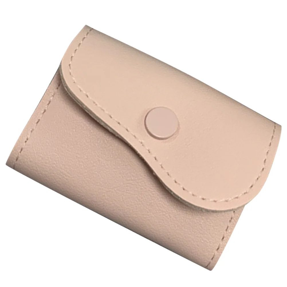 16 Holes Nail Drill Bits Holder Bag Washable PVC Material Compact Case for Nail Art Accessories Protection