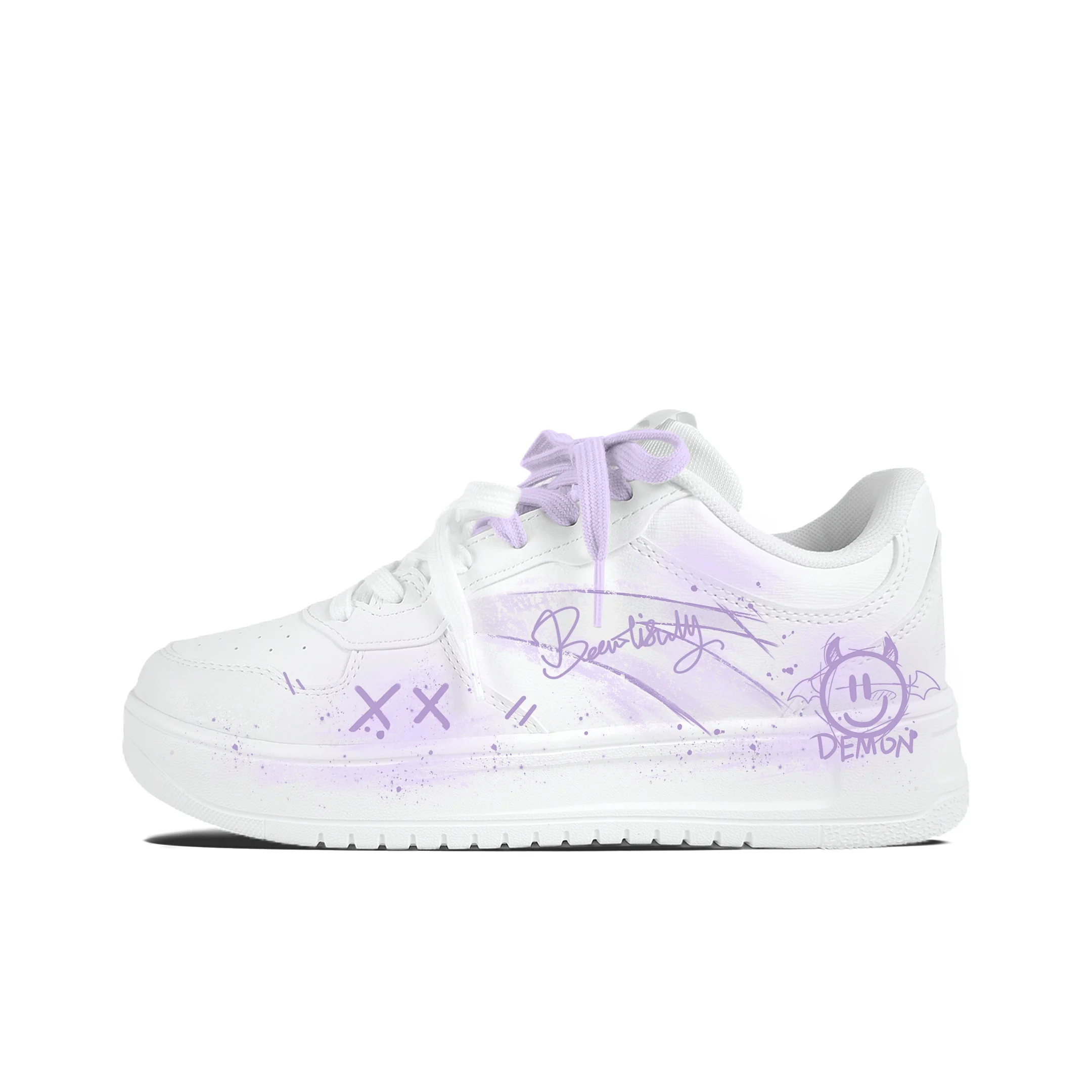 scarpe-da-skateboard-anta-easy-slip-resistant-antiscivolo-resistenti-all'abrasione-unisex-viola