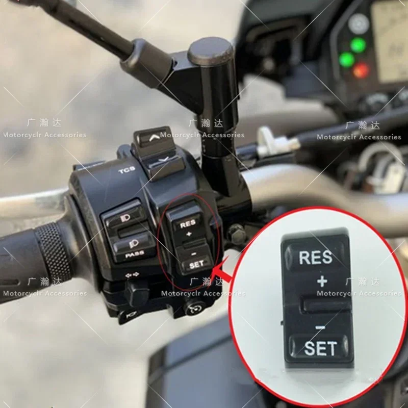 Motorcycle RES fuel tank reserve SET meter setting switch button button handle assembly Fit For Yamaha MT10 FZ10 housing