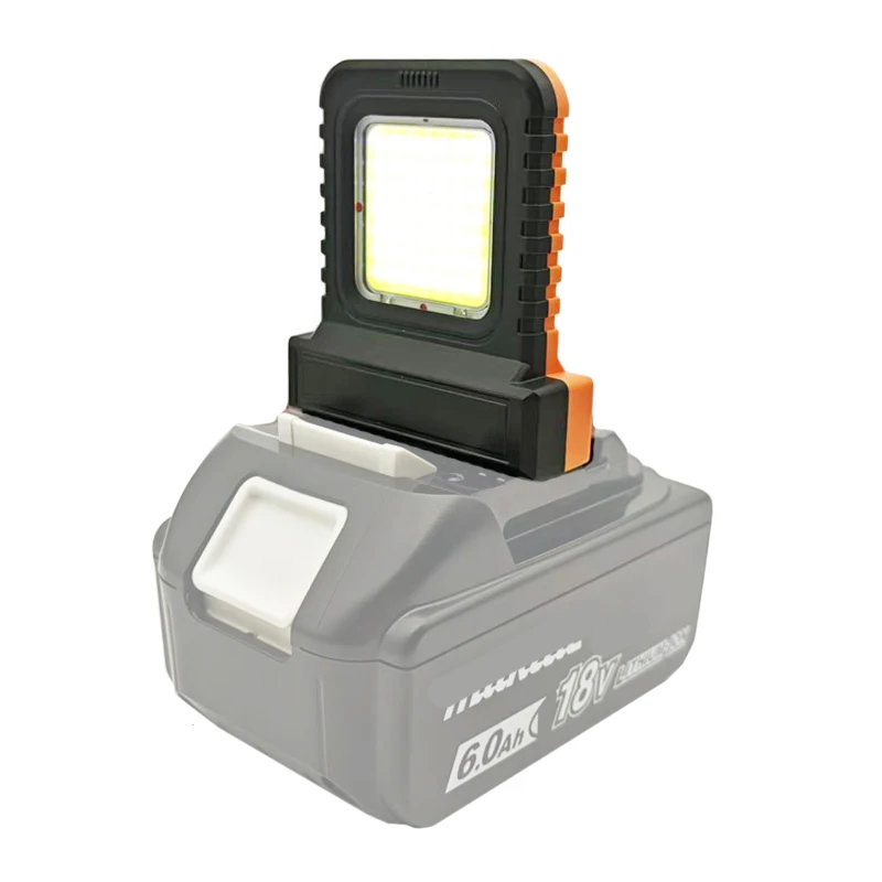 Power Tool Accessories Parts For Makita 18V For DeWALT 20V For Milwaukee For Bosch For M18 Lithium Battery Case Work Lamp Lights