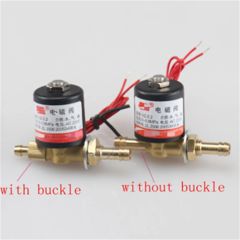 

VZCT-2.2 DC24V /AC24V /AC36V/ AC220V/ AC380V 2 Way Solenoid Valve 0-0.8Mpa For Argon arc Welding Machines