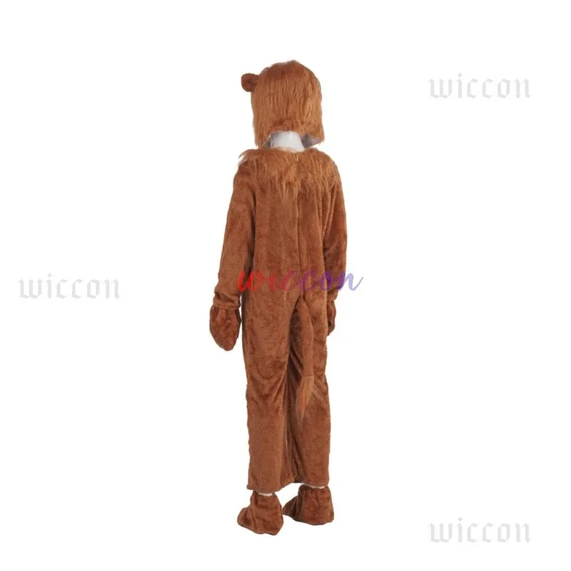 

COSda@Boys Girls Lion Cosplay Costume Adult Furry Animal Carnival Party Halloween Satge Cosplay Costume Fancy Movie Role Jumpsui