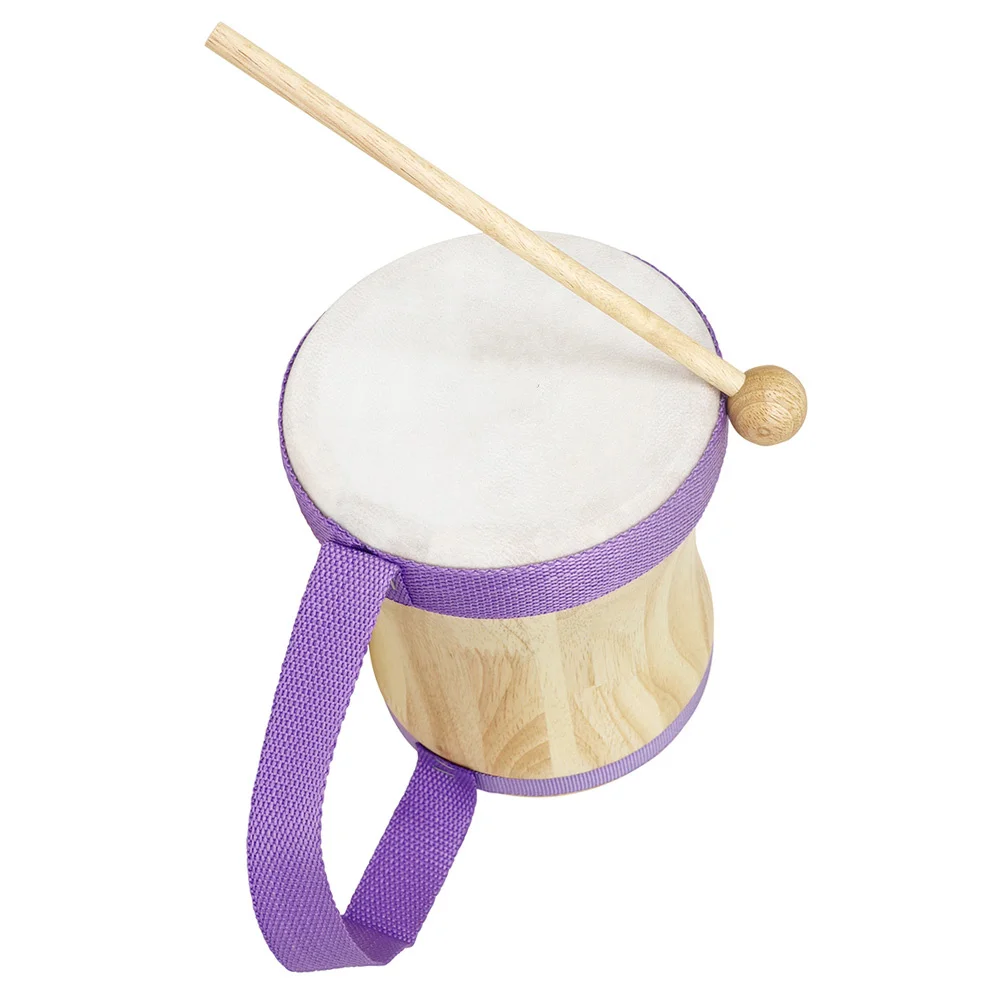 

Wood Hand Drum Percussion Instrument Kindergarten Educational Musical Drum for Children Birthday Gift Music