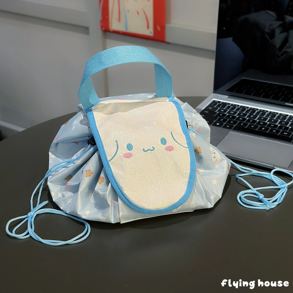 Cartoon Sanrio Kuromi Pom Pom Purin Hello Kitty Opbergtas met trekkoord Draagbare opbergtas met grote capaciteit