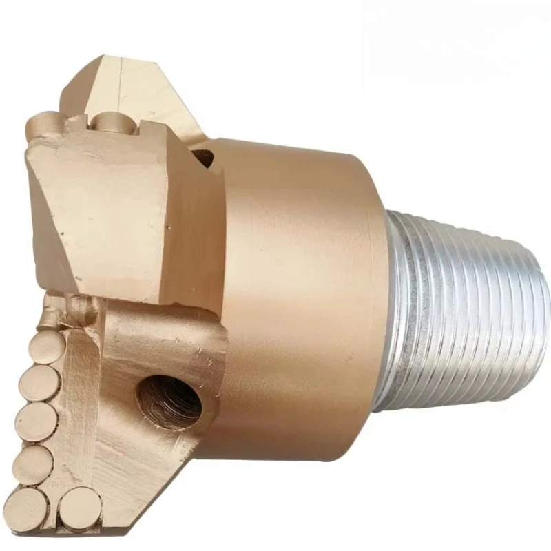 180 mm with 4 wings PDC Drag Bit Used for Geological Exploration Suitable for Soft to Medium Hard Rock