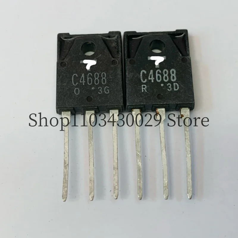 오리지널 NPN PNP 트랜지스터, 2SC4688 C4688 + 2SA1803 A1803 TO-3P 6A, 80V, 5 쌍 (10 개), 신제품