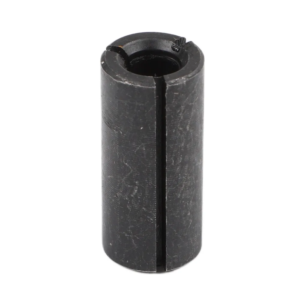 9-Piece Router Bit Adapter Collection for CNC Machines Compatible with Standard Spindle Diameters from 6mm Through 12.7mm