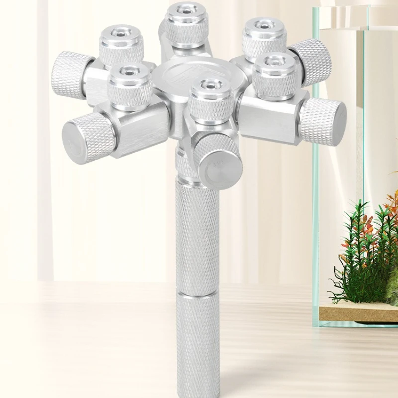 Aquarium Co2 Regulator Bubble Counter Accessories Small Co2 Shunt Solenoid Valve Fish Tank Flow Control Distribution System