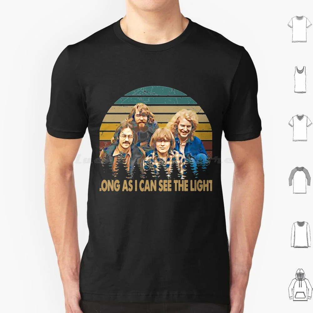 Creedence Clearwater Revival Vintage Creedence Clearwater Revival-Long As I Can See The Li T Shirt Men Women Kids 6xl Creedence