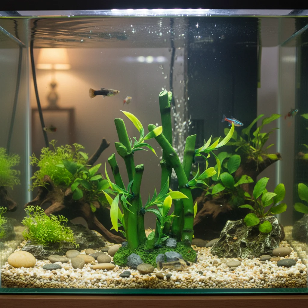 

Моделирование бамбукового орнамента, декор для аквариума для рептилий, растение, аквариум, ландшафтный орнамент, украшение для аквариума, аксессуары, подарки