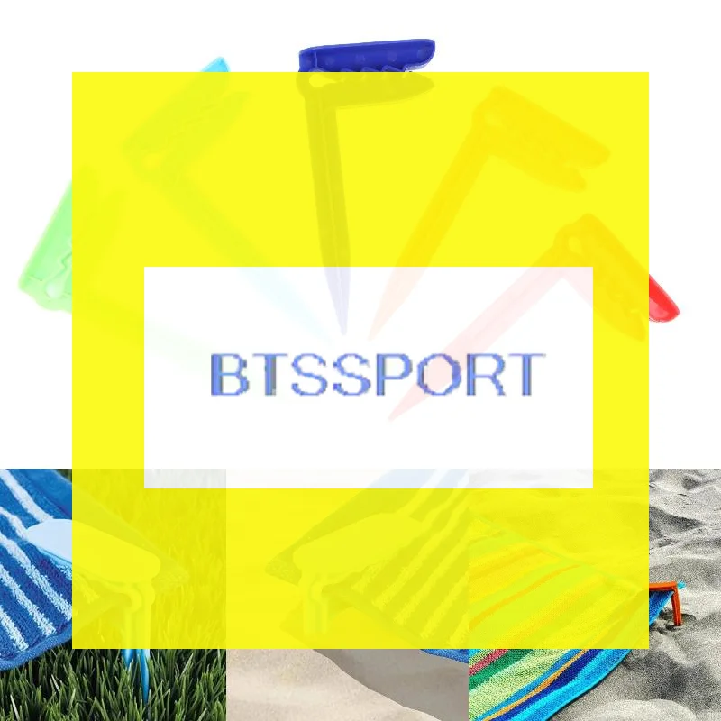 4Pcs Plastic Beach Towel Pegs Durable Windproof Tent Ground Nails For Outdoor Camping Picnic Patio Lawn Sand Fixing Use