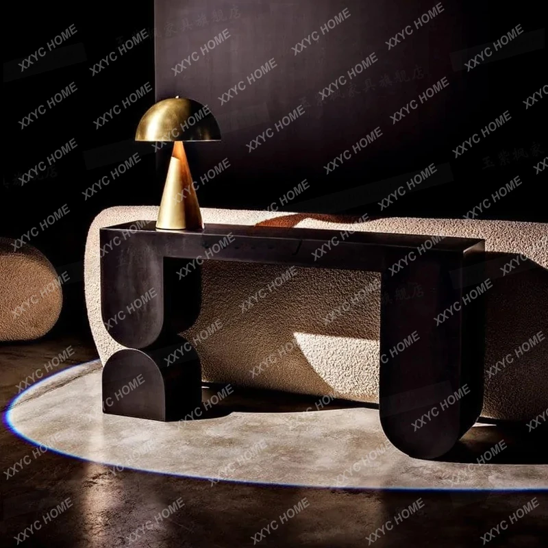 LBX Nordic Creative Console Tables Model Room Club a Long Narrow Table Modern Light Luxury Simple Side View Table Hotel