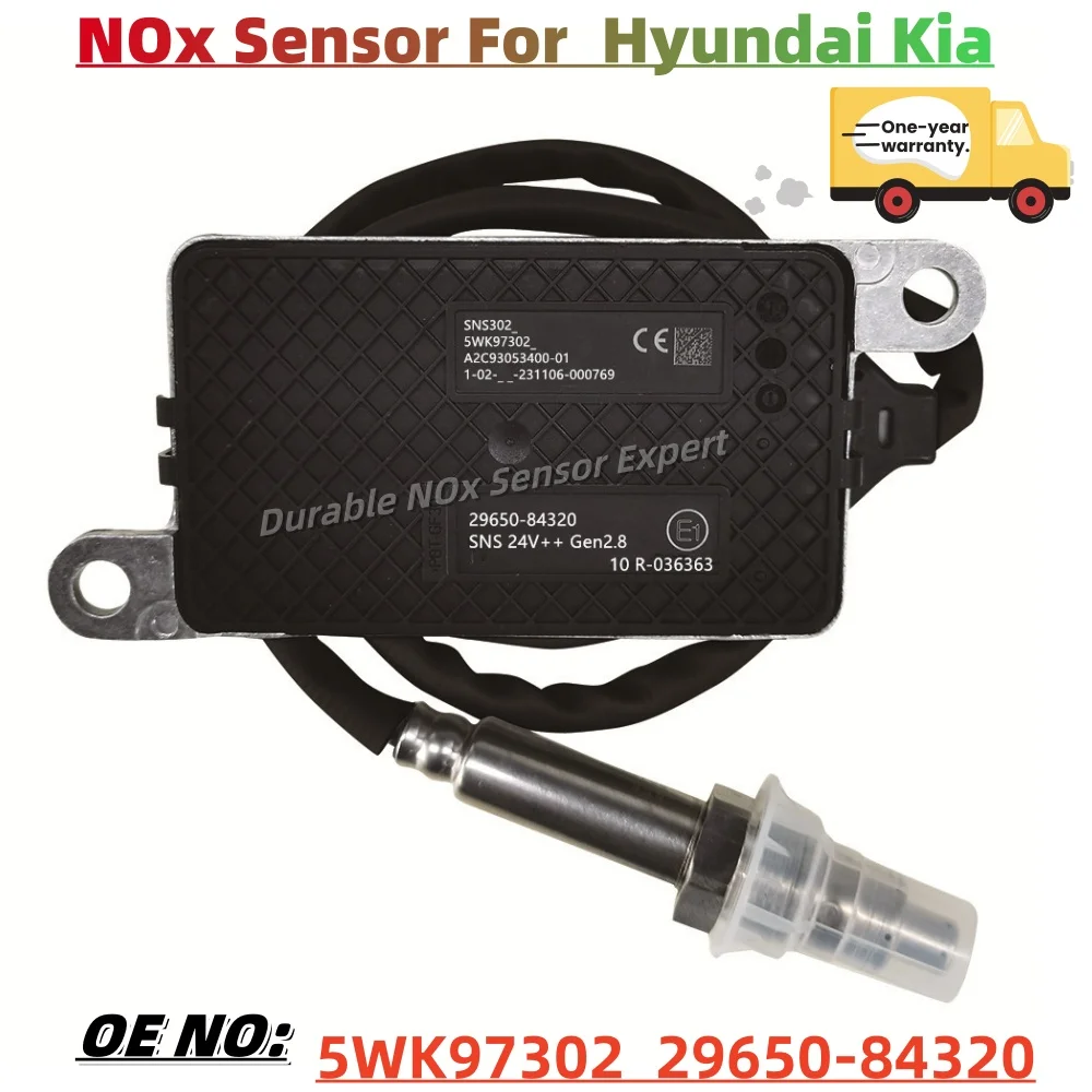 

2965084320 5WK97302 29650-84320 5WK9 7302 Оригинальный НОВЫЙ датчик оксида азота (NOx) для грузовиков Hyundai 24В