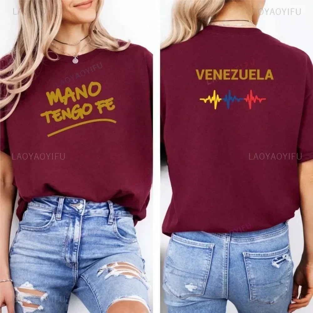 Drôle Phrase du Venezuelan quel Cool Venezuela vin rouge t-shirts été graphique coton Streetwear à manches courtes cadeaux t-shirt hommes hauts