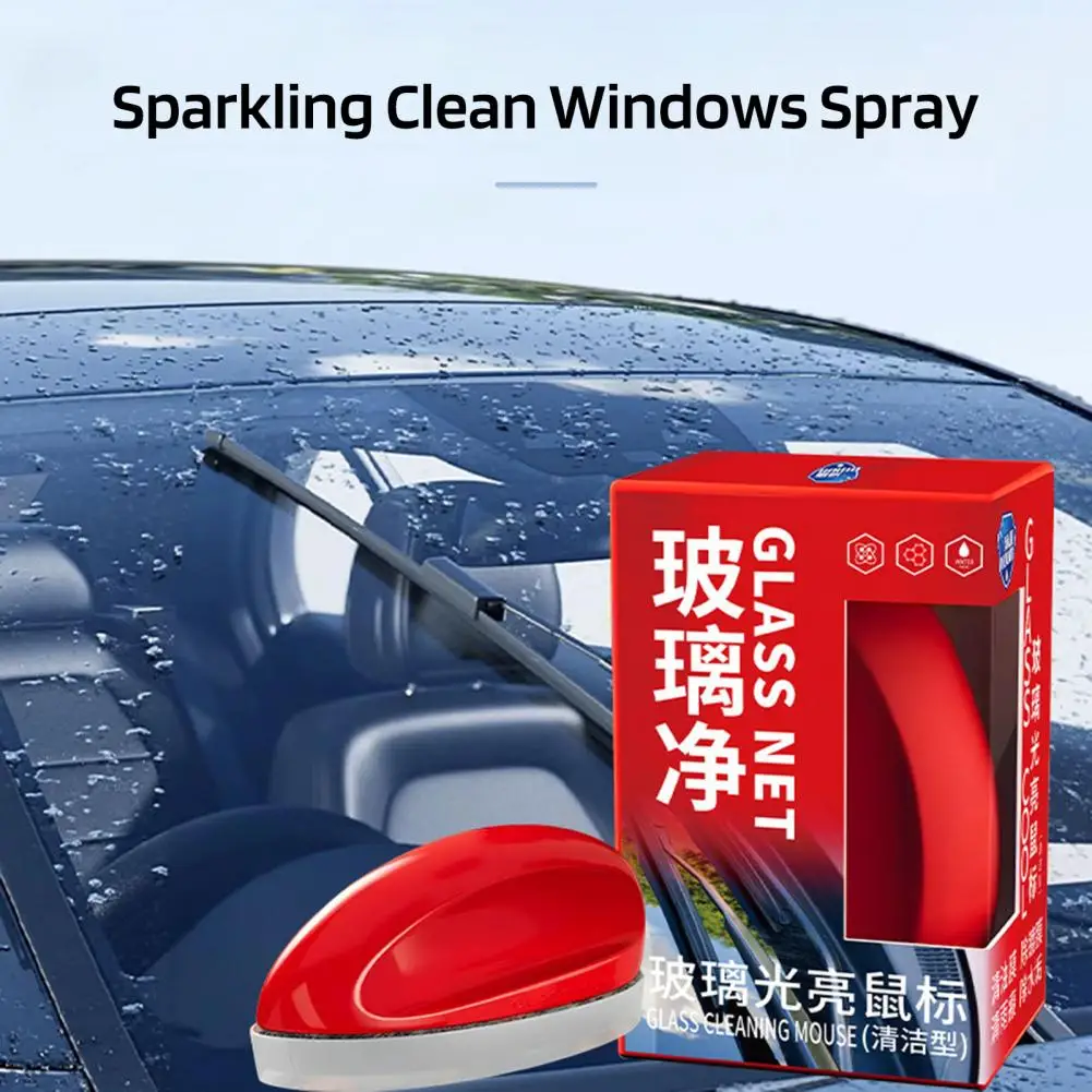 Car Oil Film Cleaner Hydrophobic Glass Coating Windshield Cleaner Auto Interior Exterior Glass Window Wiper Cleaning Kit