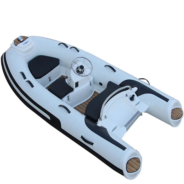 3m Deep V Double Layer FRP Hull Inflatable Boat 10ft Inflatable Yacht Fishing Boat