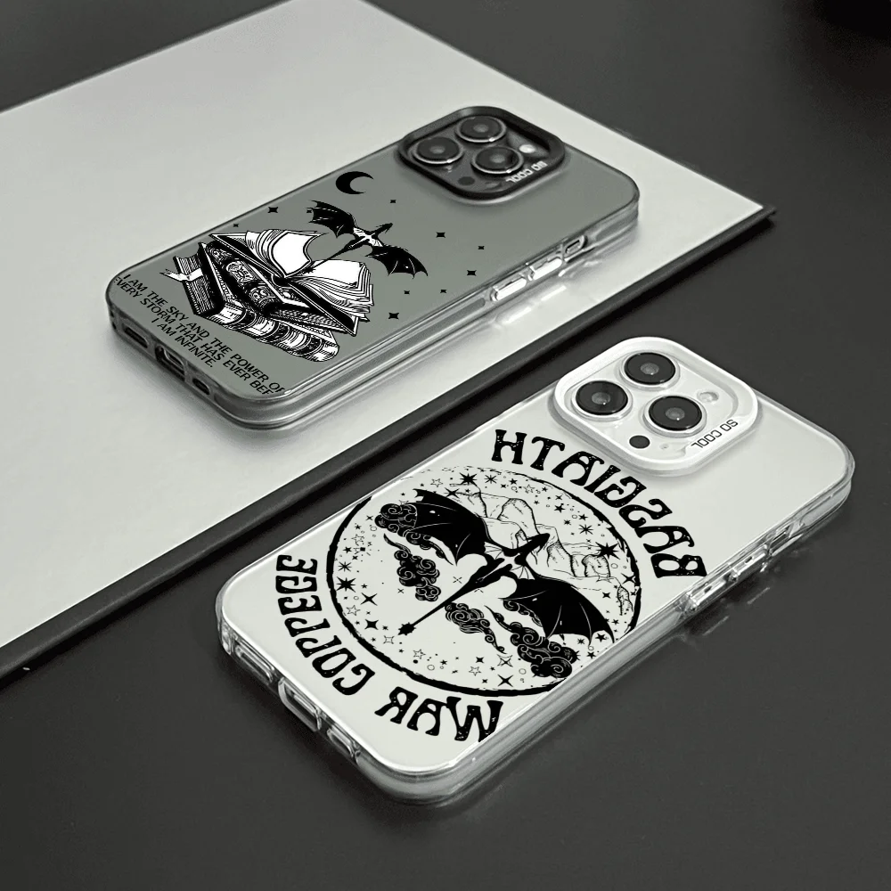 

Fashion print Fourth Wing phone case FUNDA for iPhone 12 11 13 14 15 16 17Max Pro Plus Mini Color Protective Case