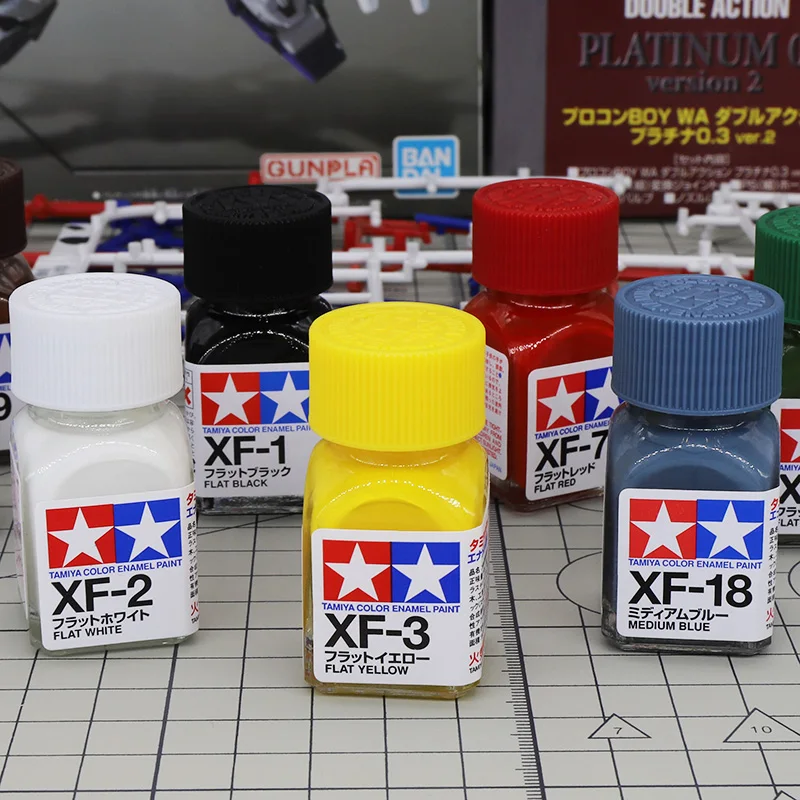 Tamiya Email Verf Extinctie Model Olieheid Mat Licht Gumdam Kleurpen Coating Spray Militaire Zaken Schilderij Xf1 Xf24