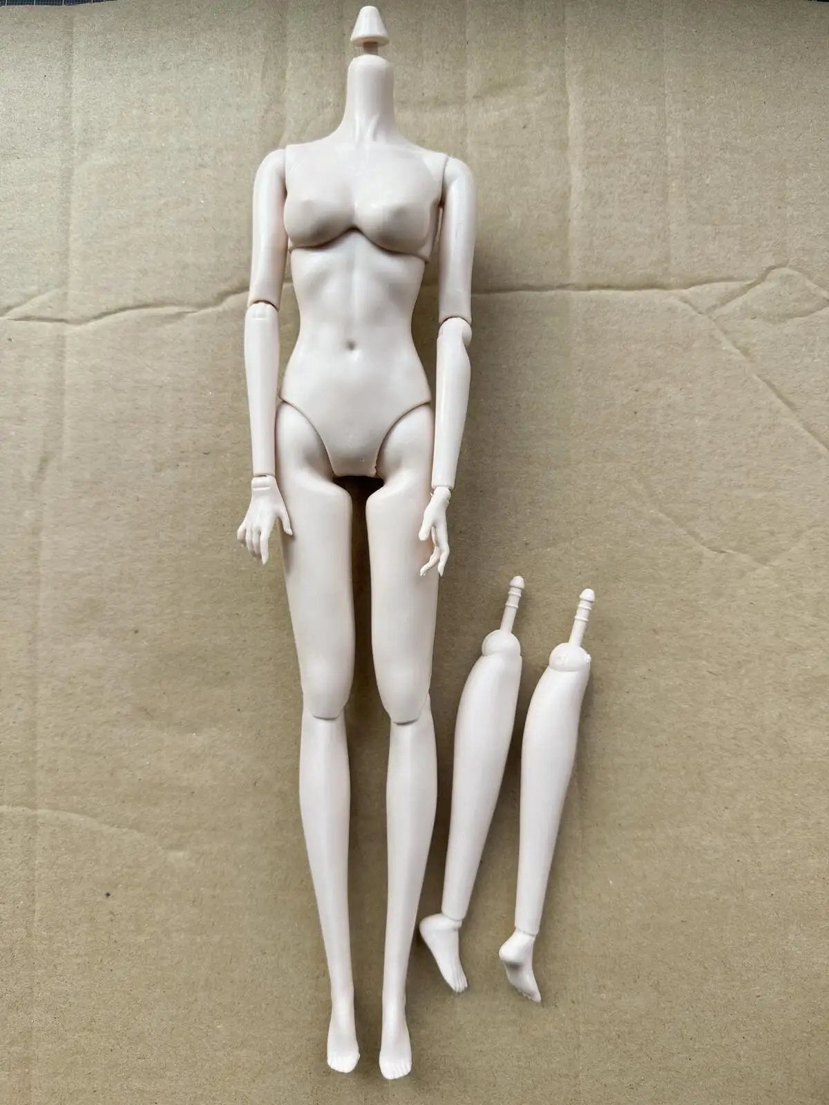 1/6 Doll Body With Replacement Legs Women White Black Model FR Body 14 Joints Movable Girls DIY Toys Collections Figures