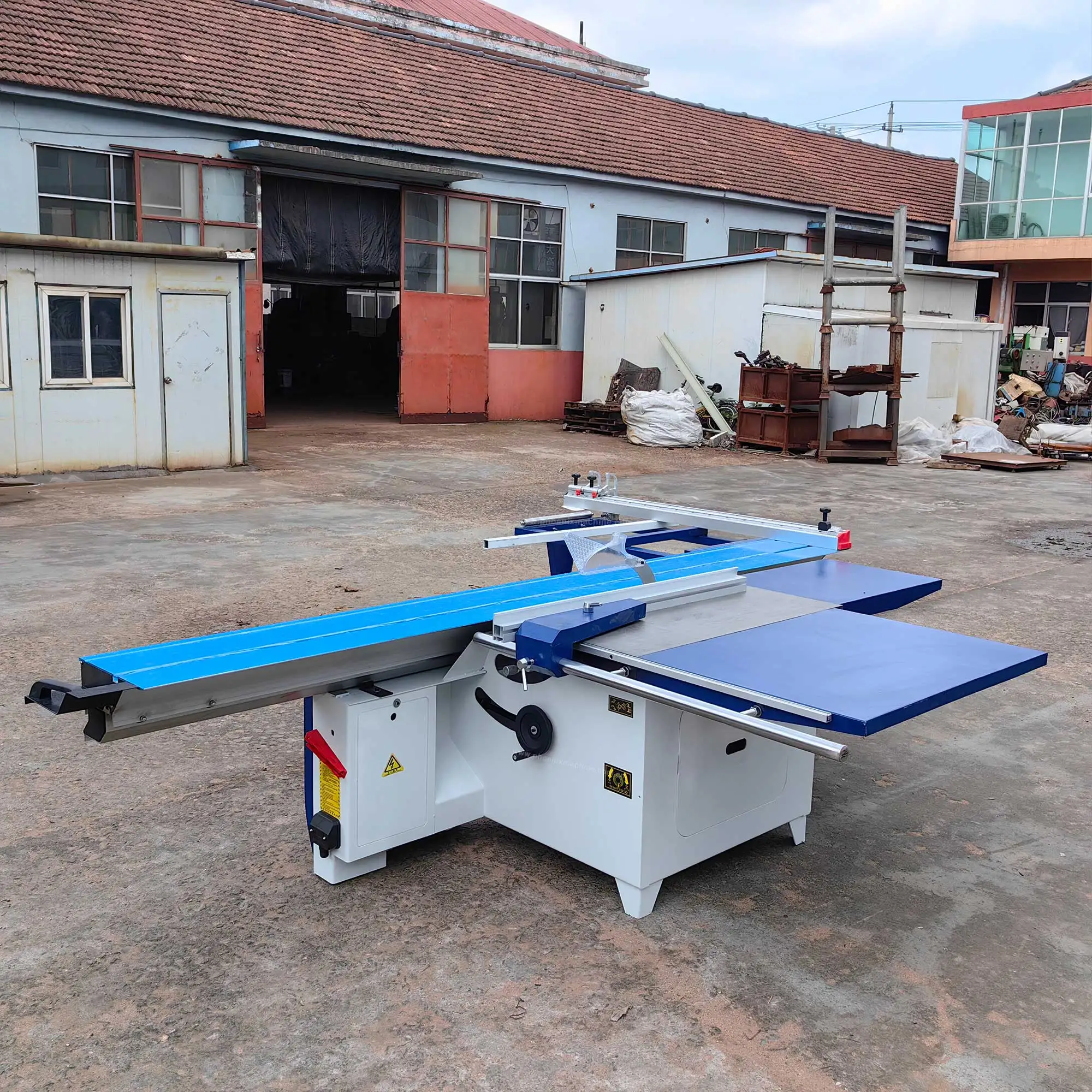 High Precision Sliding Table Automat Saw Plywood Woodworking Saw Cutting Machine Sliding Table Panel Saw