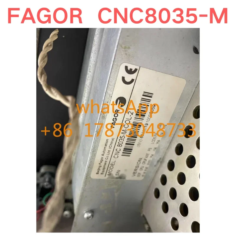 Подержанный Fage FAGOR CNC8035-M тест ОК
