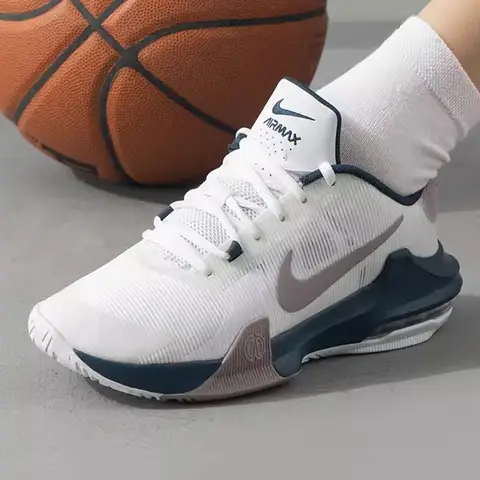 나이키 남성용 저마모 쿠션 농구화, AIR MAX IMPACT 4, 스포츠 신발, 신상