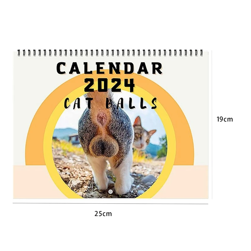 2024 New Year Wall Calendar 2024 Calendar Room Bedroom Background Decoration New Year Gift