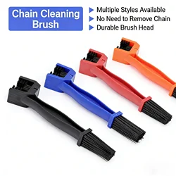 Portable Bicycle Chain Cleaner Motorcycle Road Bike Chain Clean Brush Bicycle Clean Tool Kit Cycling Chain Cleaner Maintenance