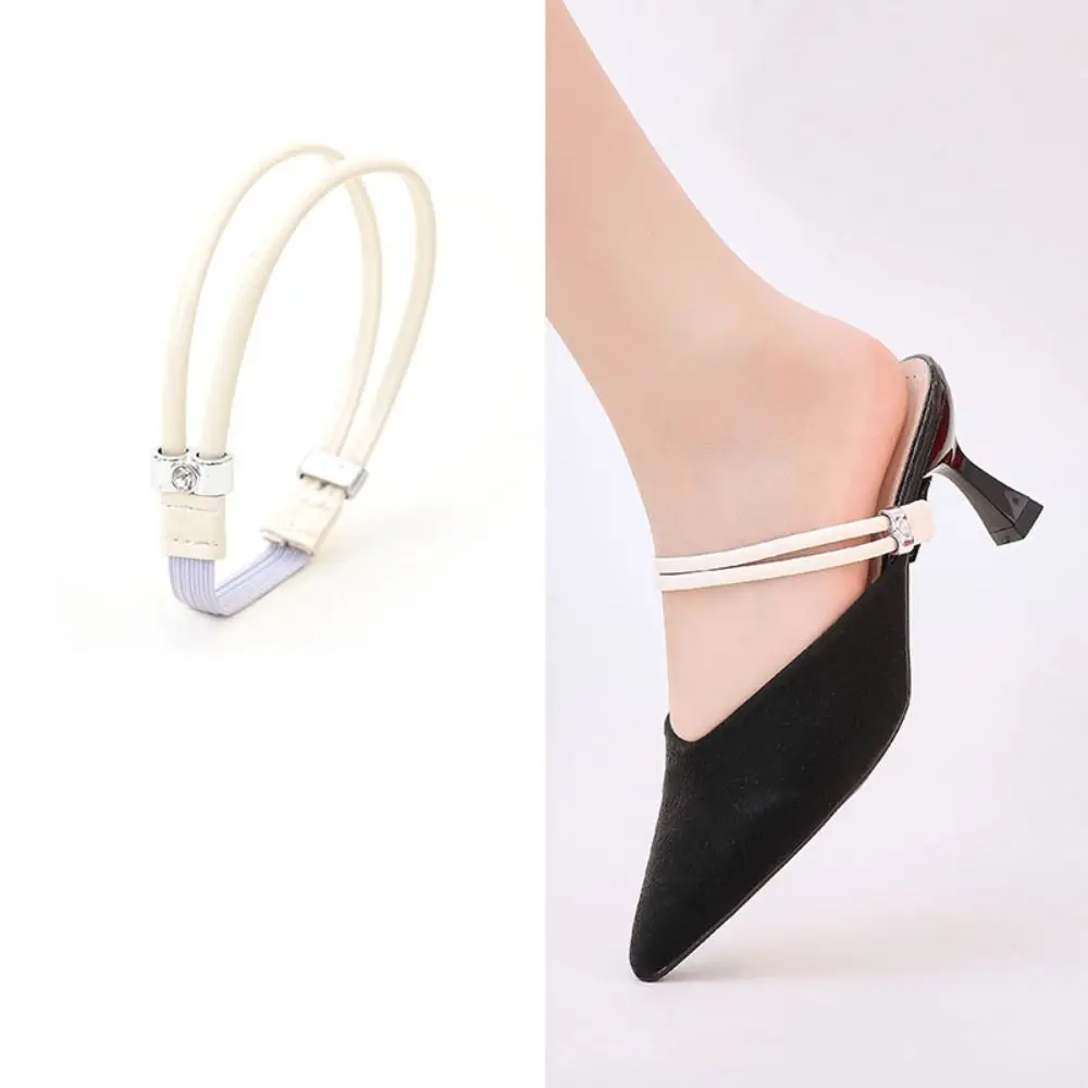 Prevent Falling Off Elastic Fixing Straps Detachable Fixed Strap Anti-slip Straps Women's Shoelaces Easy Installation Comfort