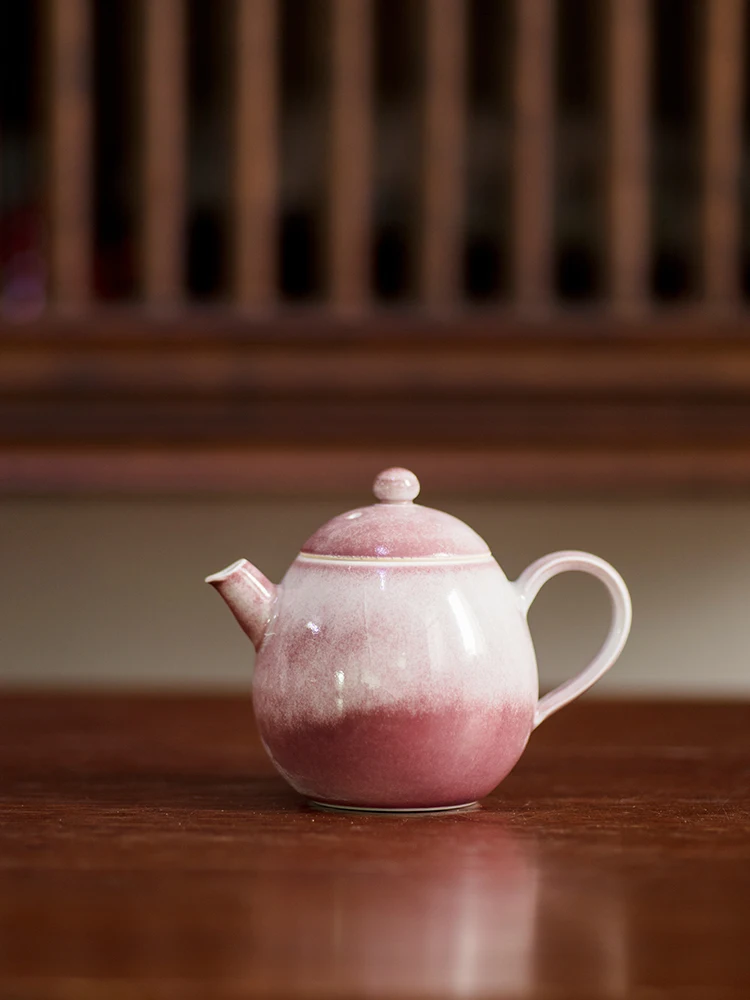 Pink Glaze Cerc Tea…