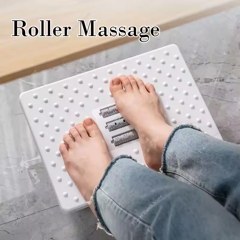 Ergonomic Foot Rest Under Desk Footrest Ergonomic Foot Stool With Massage Rollers Foot Rest Support Foot Massage For Home Office