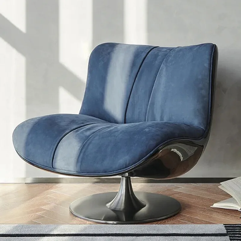 Simple design swivel chair creative duck tongue single chair high-end home