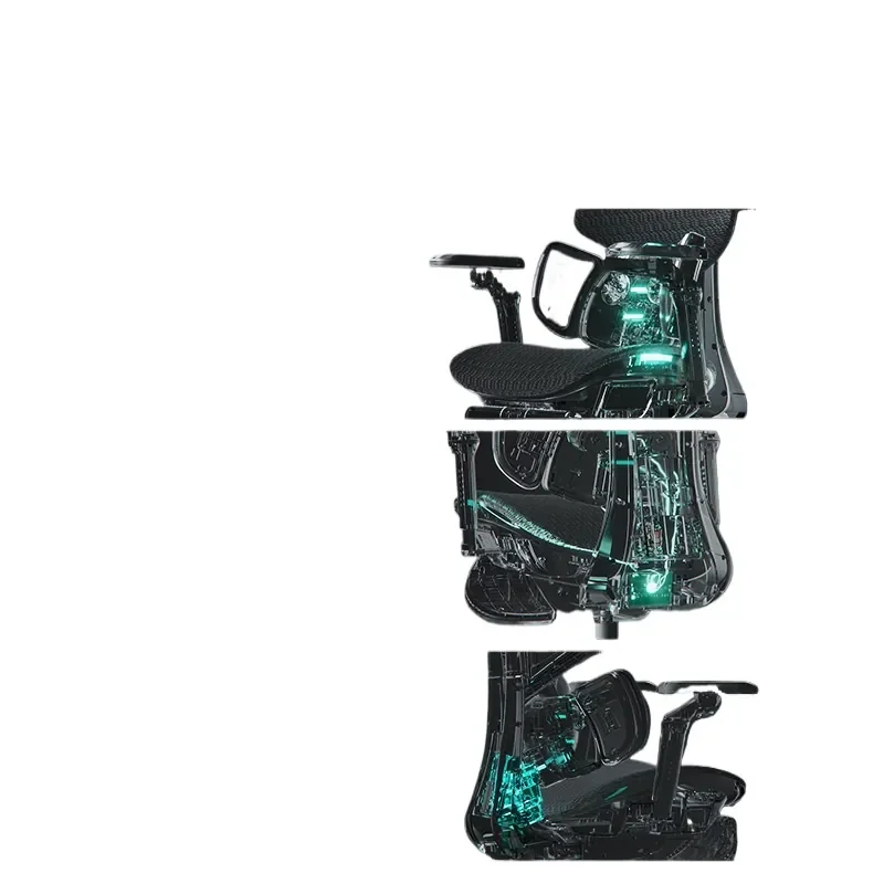 Ergonomic Office Chair with Electric Massage Function for Hbada X7 Gaming and Work Chair for Long Sitting