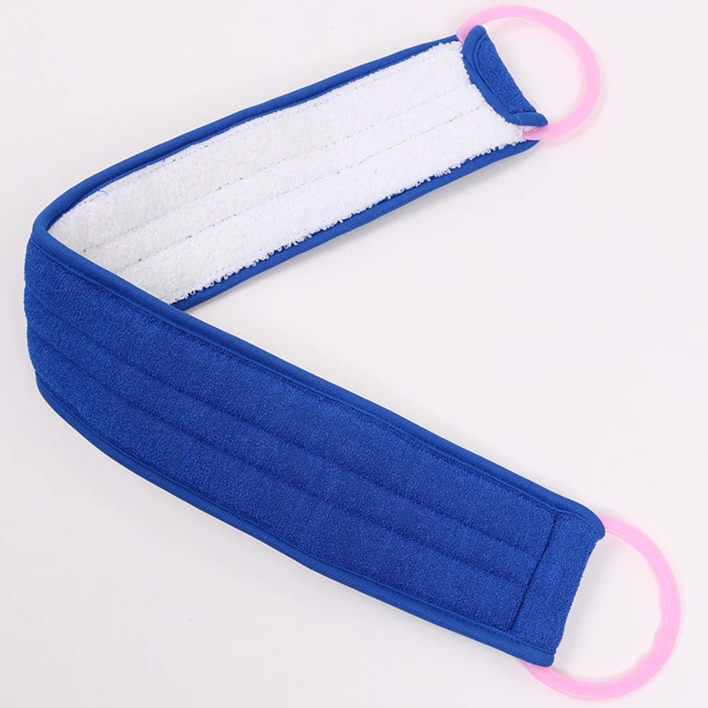 الرجال الاستحمام قطعة أثرية منشفة استحمام زرقاء لينة التقشير الظهر أداة تنظيف حمام المنزلية بوف التطهير السلس الجلد منشفة