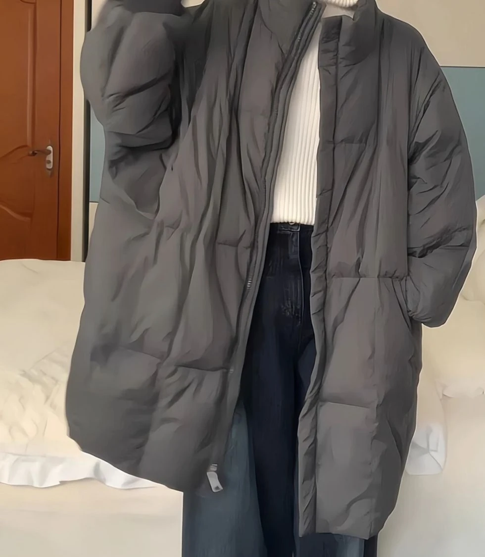 

Women's Cotton Coat Winter Jacket 2025 New Thick Cotton Coat Medium Long Style