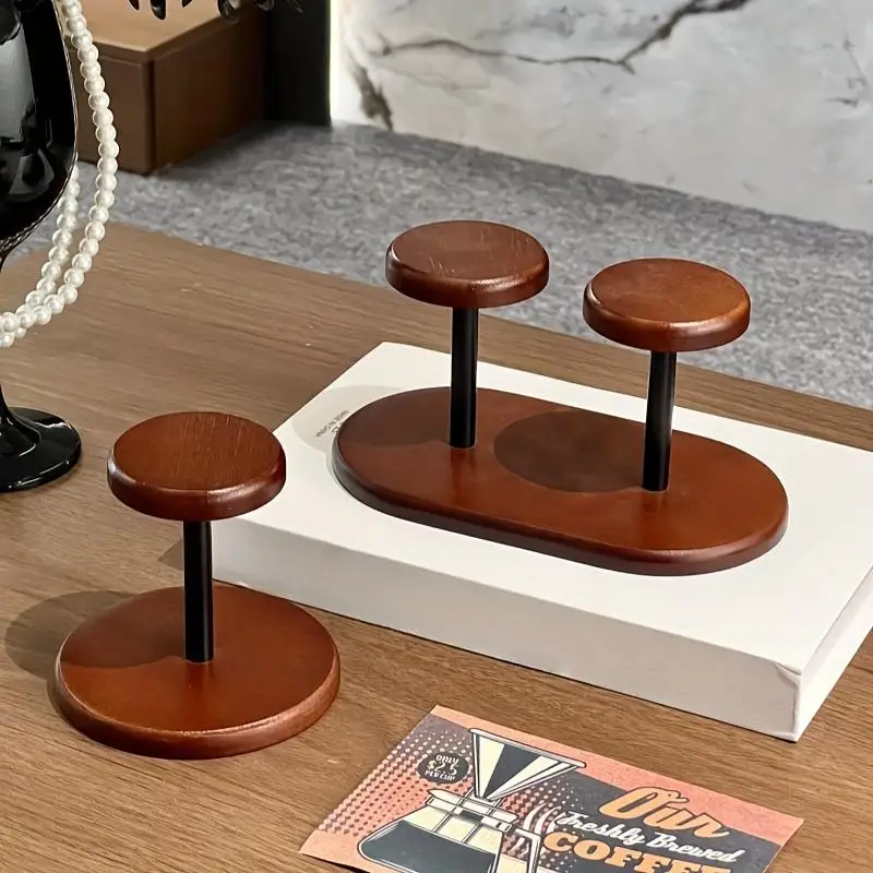 Drewniany pojemnik na kubki papierowe, organizer na blat do kawiarni, dozownik na jednorazowe kubki, artykuły gospodarstwa domowego