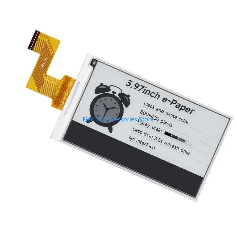 y51a 3.97in e وحدة عرض الورق مع رقاقة شيفتر مستوى لتكامل 3.3V 5V