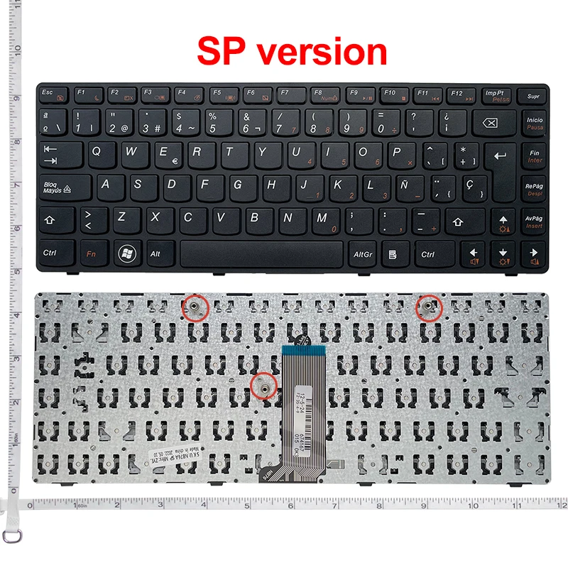 Klawiatura US/RU/SP/JP dla LENOVO G470 V470 B470 B490 G475 B475E V480C B480 M490 B4320 B4318 B4330 B4309 B4306 G4322 B4400A B4302 — zdjęcie 3