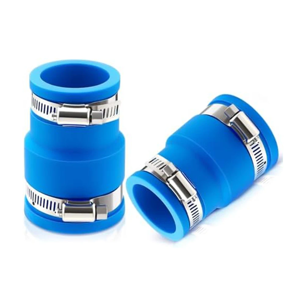 

Pool Vacuum Hose Adapters 2 Pack Leak Proof Connectors for Hose to Skimmer Connection Assures Secure Water Flow