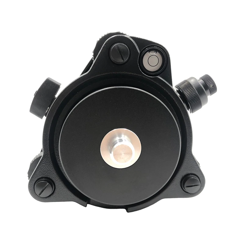 BLACK TRIBRACH WITH OPTICAL PLUMMET FIXED ADAPTER WITH 5/8X11 THREAD FOR TOTAL STATION GNSS TRIMBLE WHOLE SET