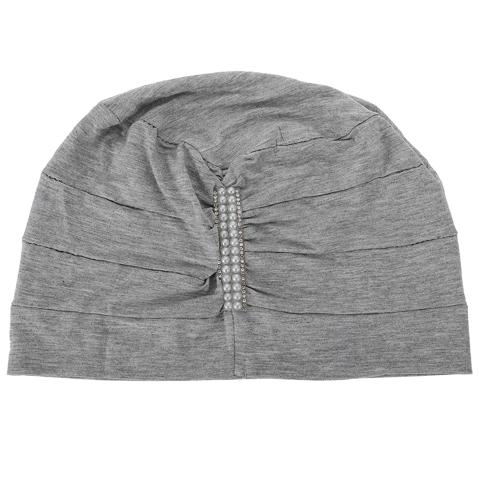 

1pc Chemotherapy Cap Headwear Elastic Modal Cotton Sleeping Hat Long Hair Protection Breathable For Women Makeup Wash Face