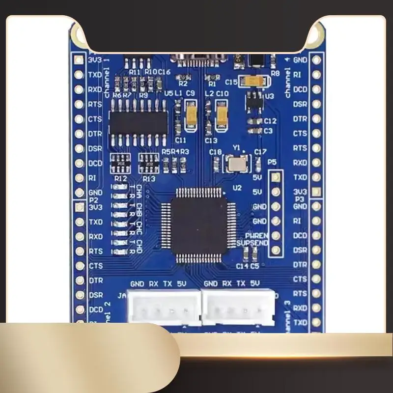 

Преобразователь последовательного порта USB в 4-контактный TTL Чип FT4232HL — поддерживает многостороннюю связь на 5 В, 3,3 В-N36R