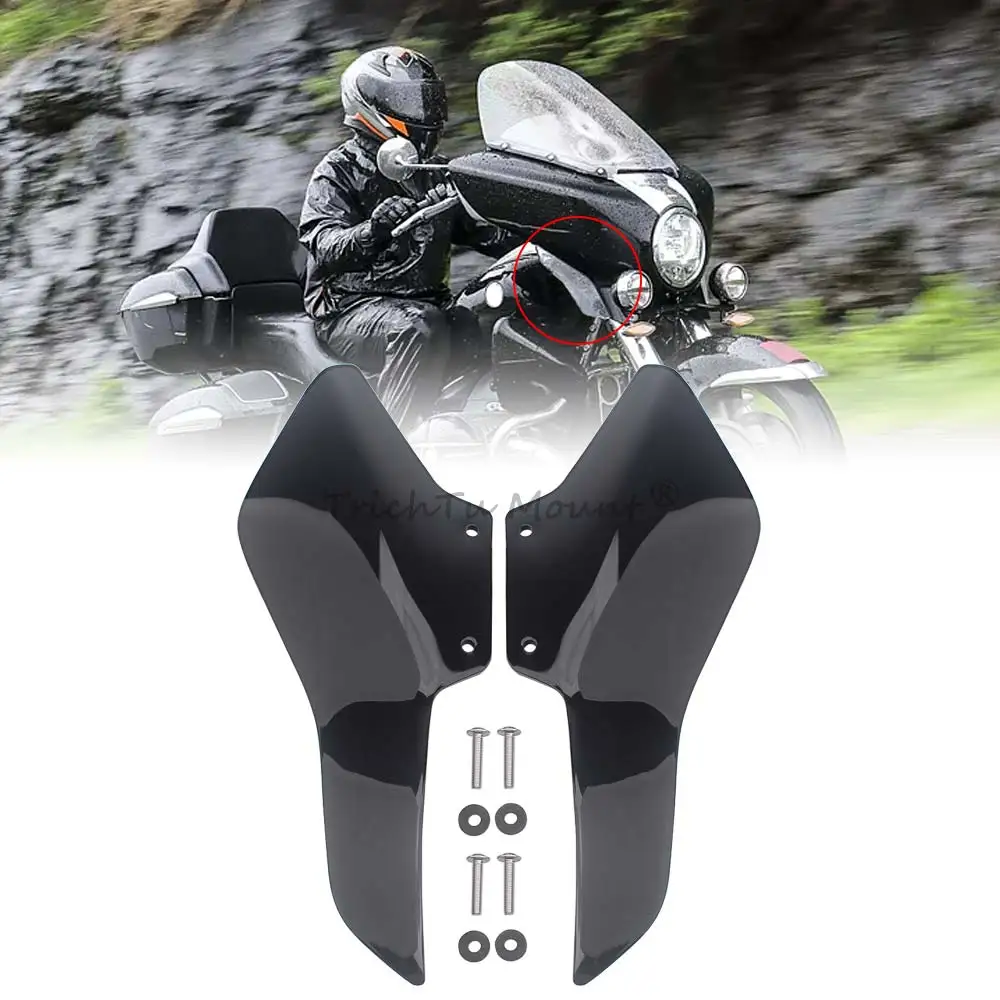 

Moto Wind Deflector Leg Protector Side Fairing Windshield For BMW R18 R18B Bagger Transcontinental 2021+ Motorcycle Accessories