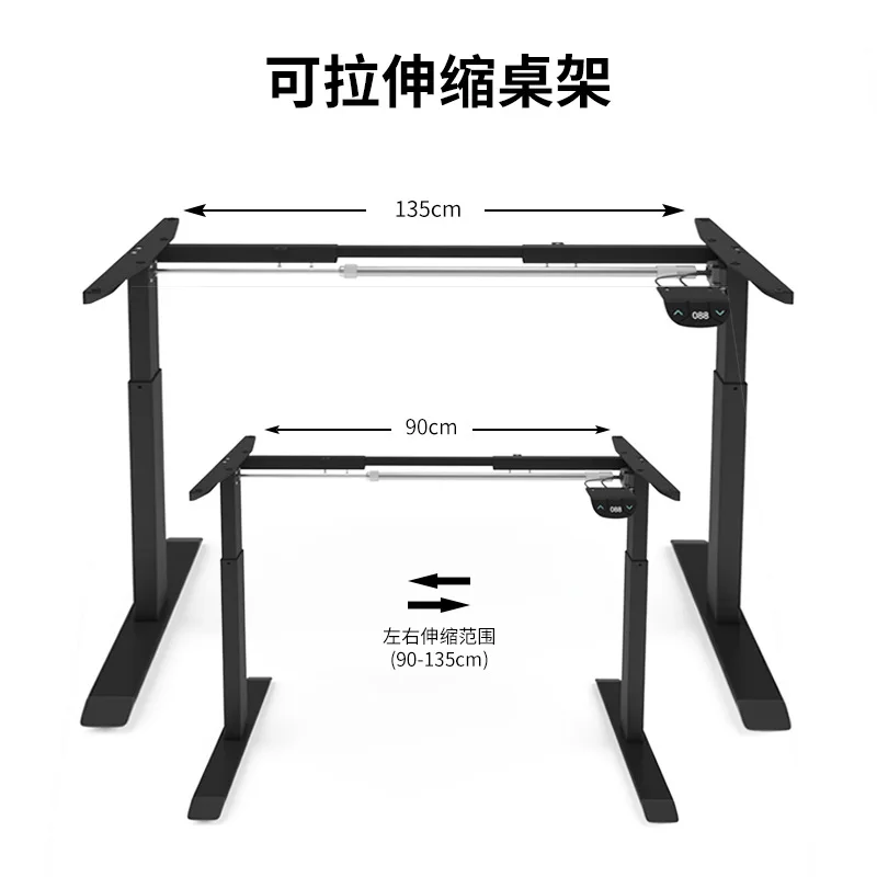 Tavolo di sollevamento elettrico intelligente Rack per tavolo di sollevamento per computer in piedi per ufficio domestico