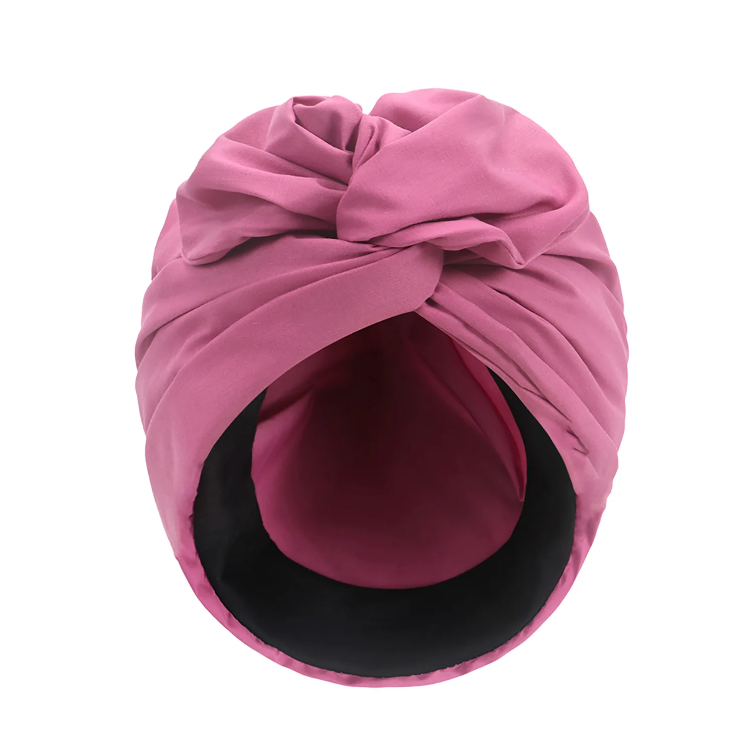 French Retro Women\'s Turban Cap Ladies Cross Bandana Hat Female Fashion Head Wraps Muslim Headscarf Bonnet