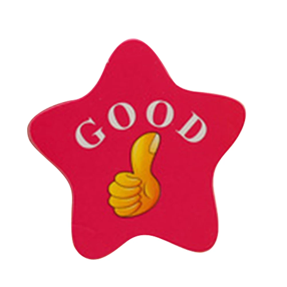 

100pcs Pentagram Shaped Paper Scorecards Good Cards Children Classroom Party Decoration Educational Props Safe