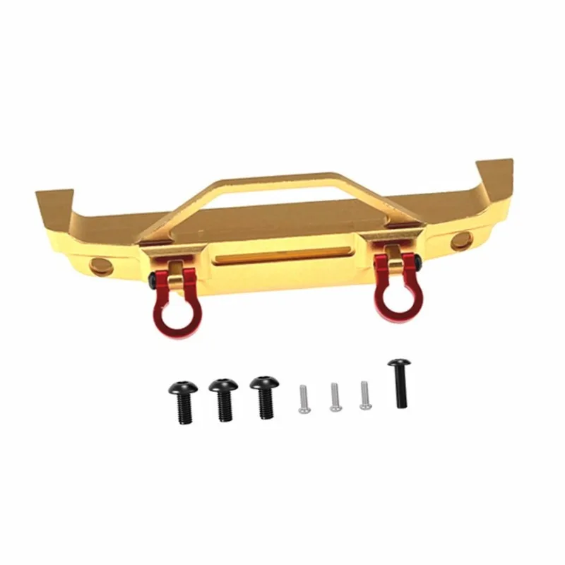 Fit for MJX 1/18 H18P RC Car Metal Front Bumper Protection Upgrade Accessories, Enhancing the Front Collision Protection Car